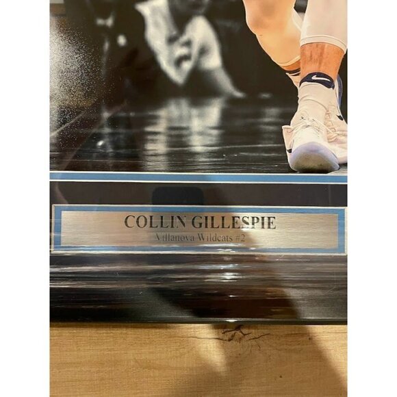 Collin Gillespie signed autographed insc Go Cats! Villanova framed 16x20 PSA/DNA - Picture 5 of 5